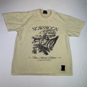 Nowsaigon Viet Street Culture Graphic T Shirt Short Sleeve Casual Top